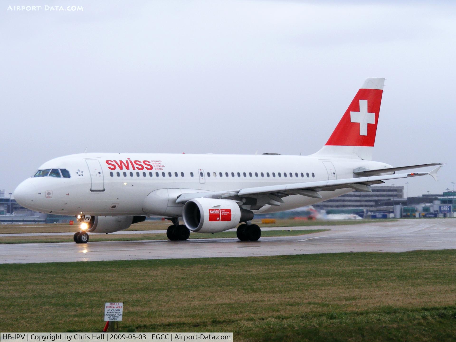 HB-IPV, 1996 Airbus A319-112 C/N 578, Swiss International Air Lines