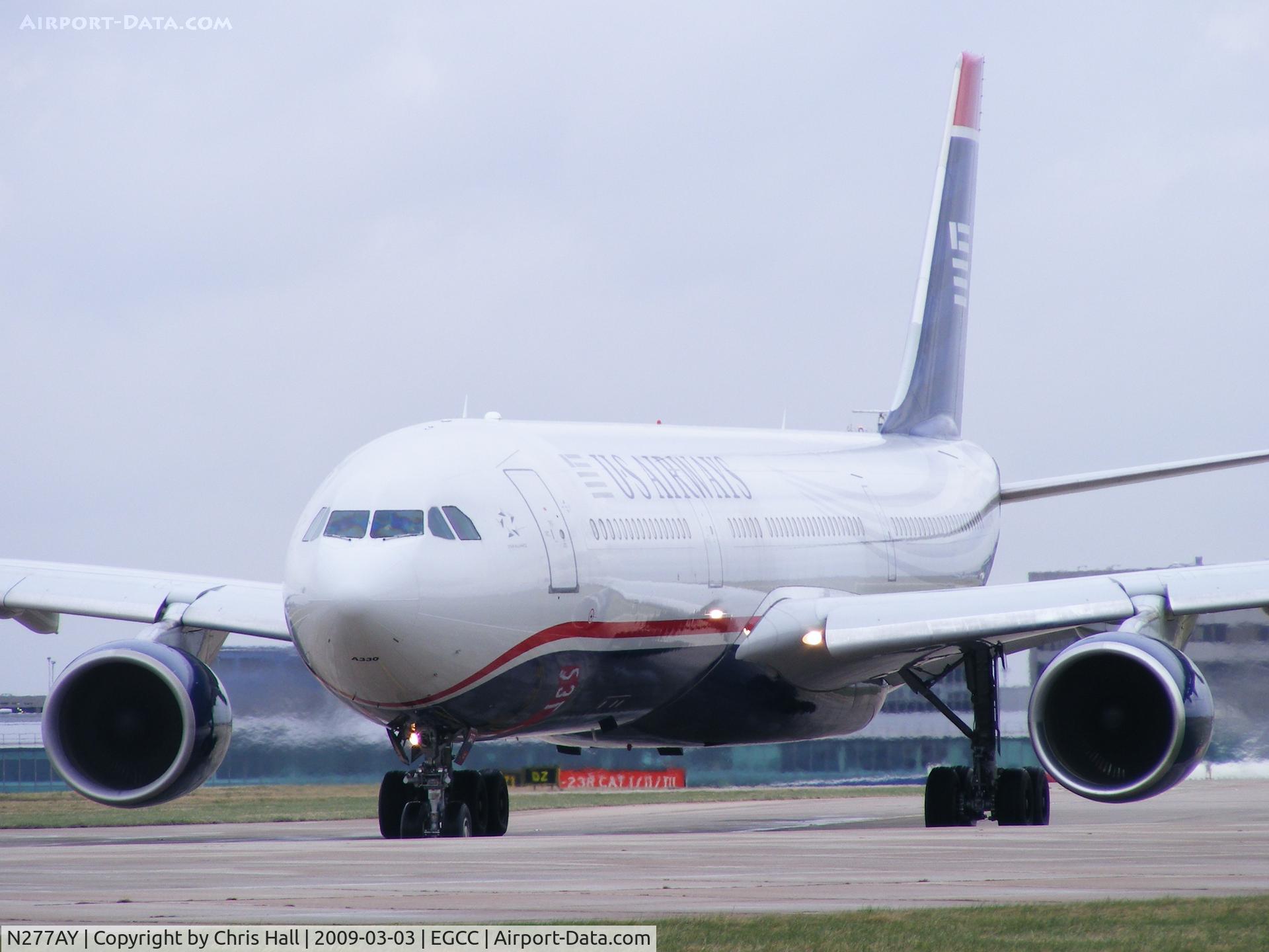 N277AY, 2001 Airbus A330-323 C/N 0380, US Airways