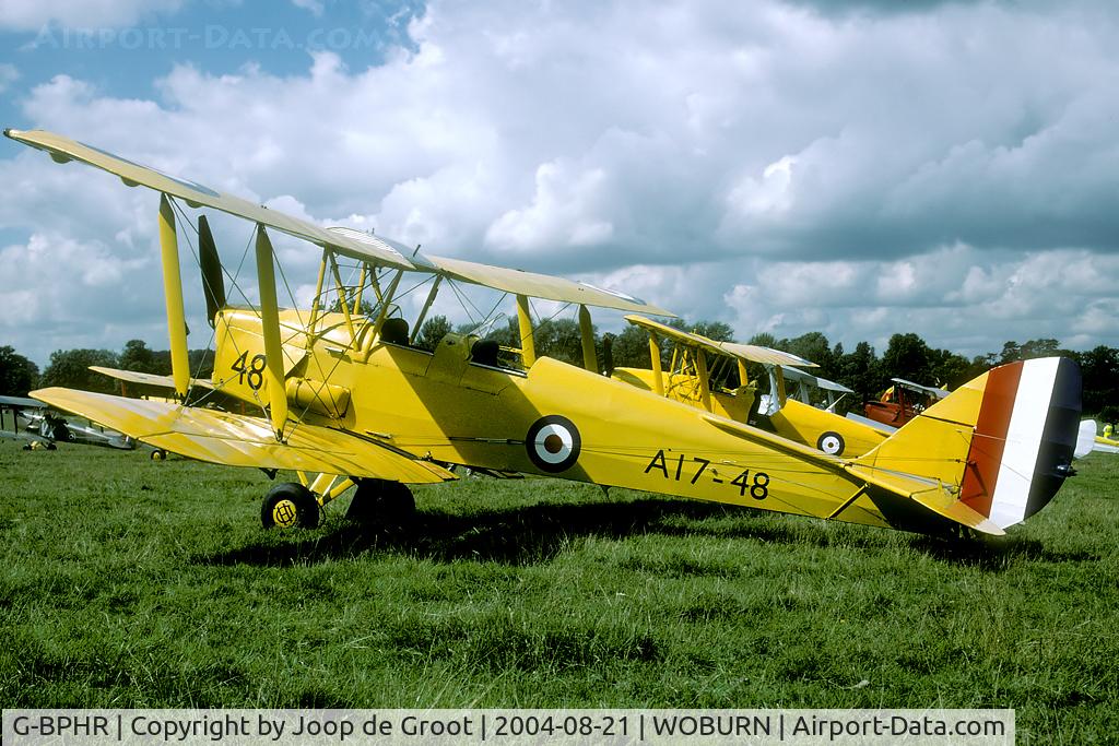 G-BPHR, 1940 De Havilland Australia DH-82A Tiger Moth C/N DHA45, participant of the 2004 moth Ralley.