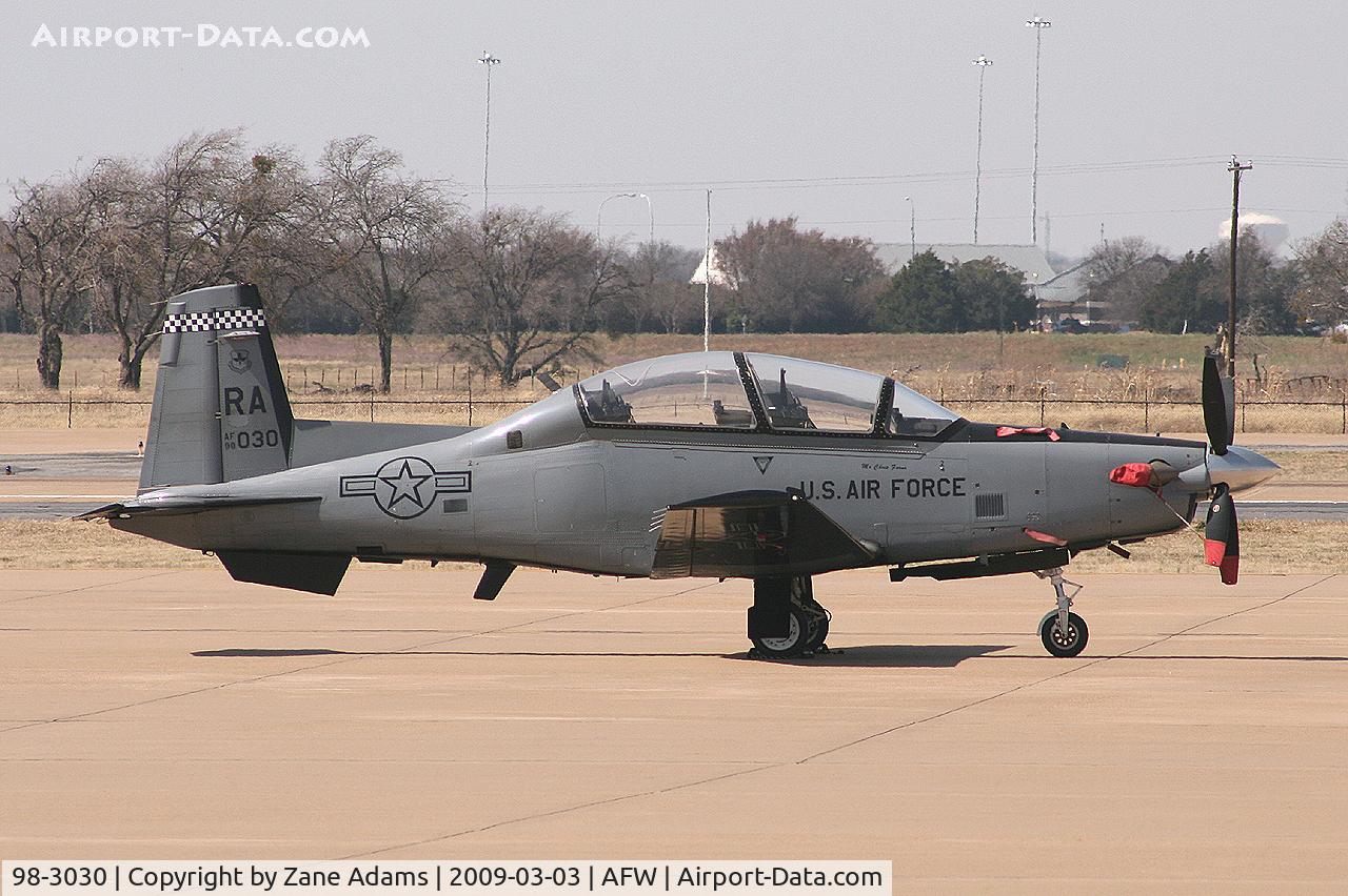 98-3030, 1989 Raytheon T-6A Texan II C/N PT-34, At Alliance - Fort Worth