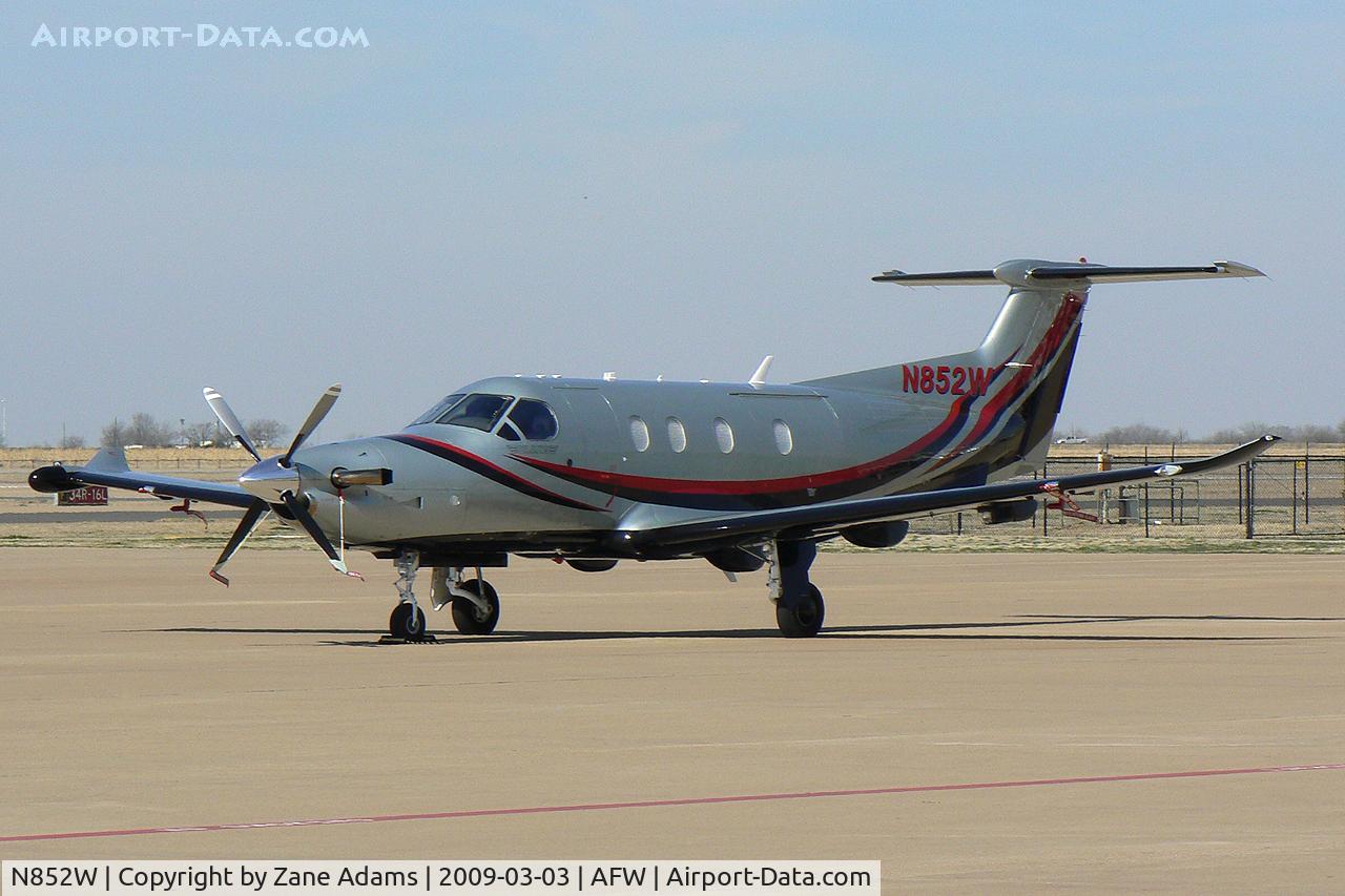 N852W, 2008 Pilatus PC-12/47E C/N 1060, At Alliance - Fort Worth