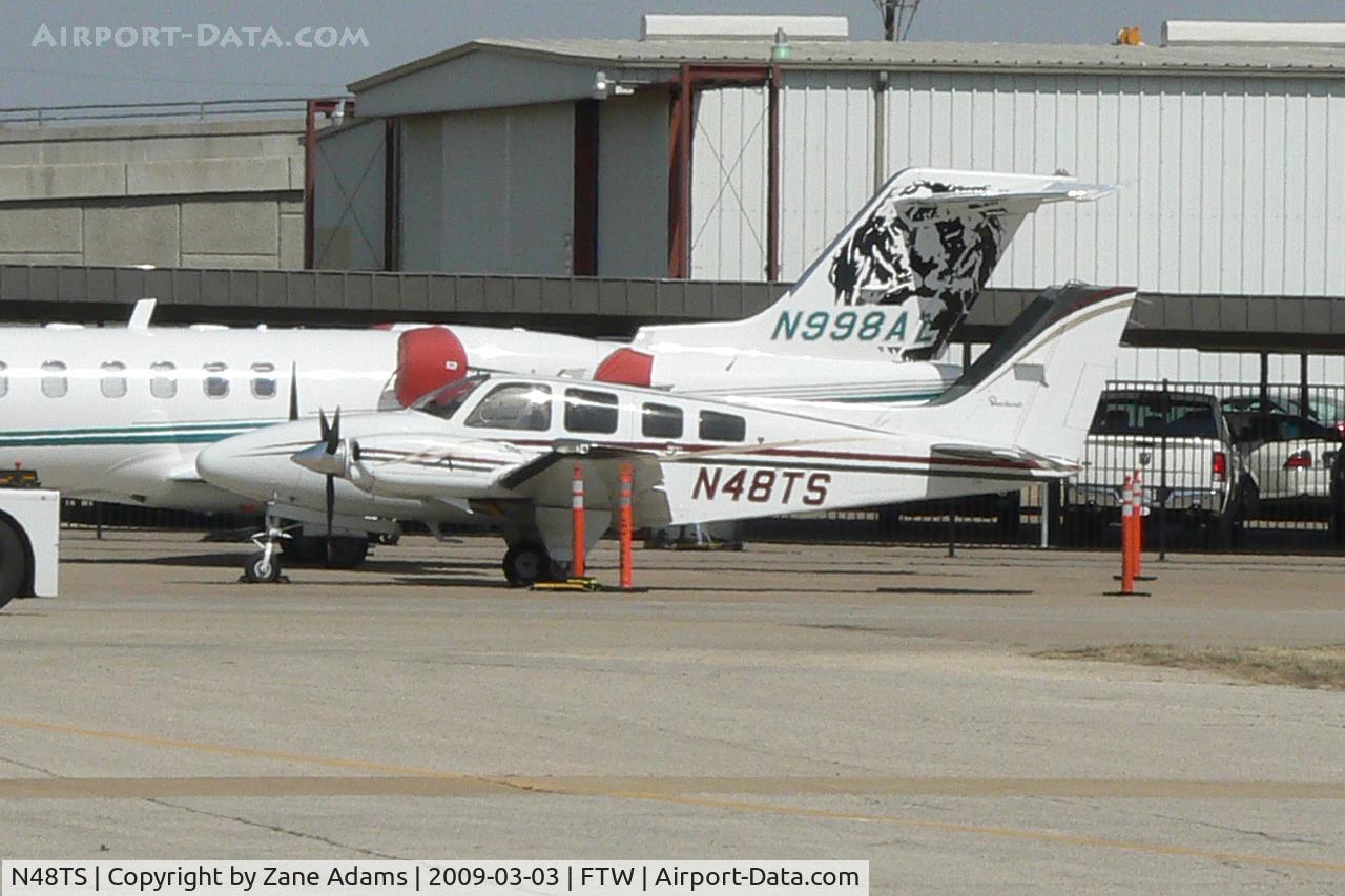 N48TS, 1981 Beech 58P Baron C/N TJ-387, At Meacham Field