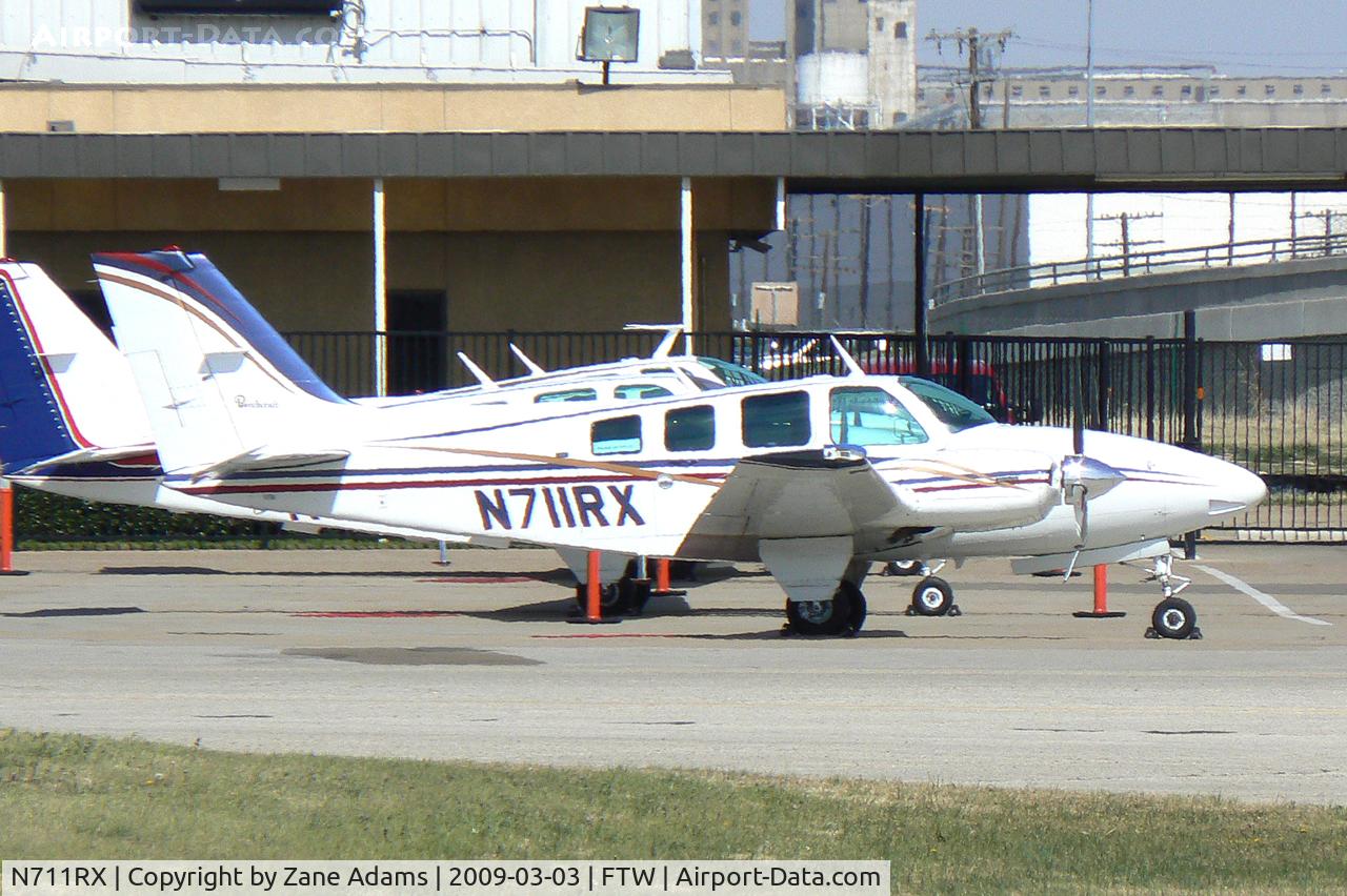 N711RX, 1975 Beech 58 Baron C/N TH-611, At Meacham Field