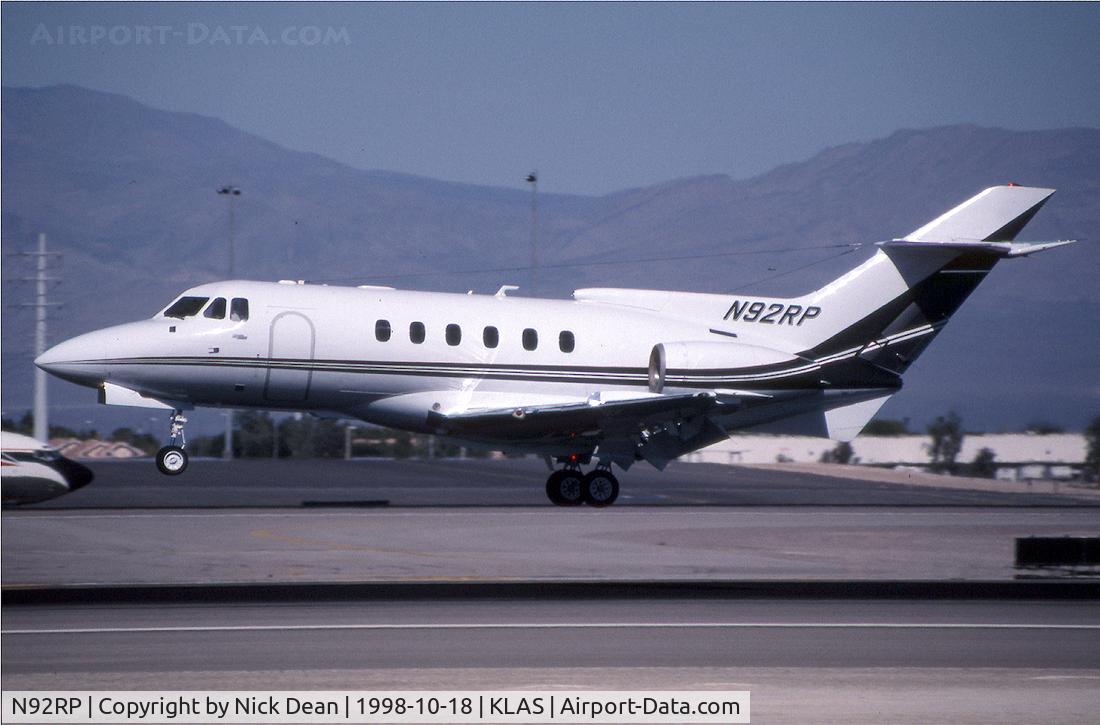N92RP, 1978 Hawker Siddeley HS.125 Series 700A C/N 257022, KLAS