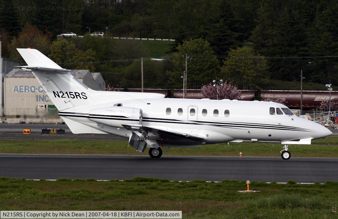 N215RS, 1978 Hawker Siddeley HS.125 Series 700A C/N 257023, KBFI