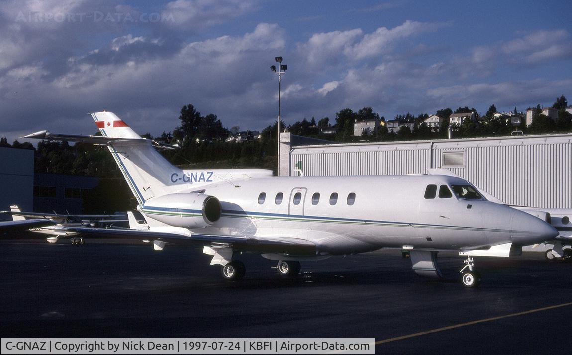 C-GNAZ, 1978 Hawker Siddeley HS.125 Series 700A C/N 257030, KBFI
