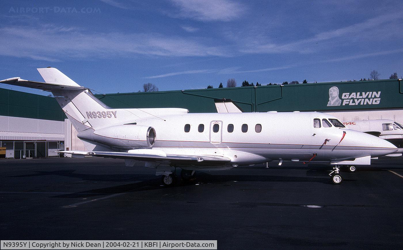 N9395Y, 1979 Hawker Siddeley HS.125 Series 700A C/N 257059, KBFI