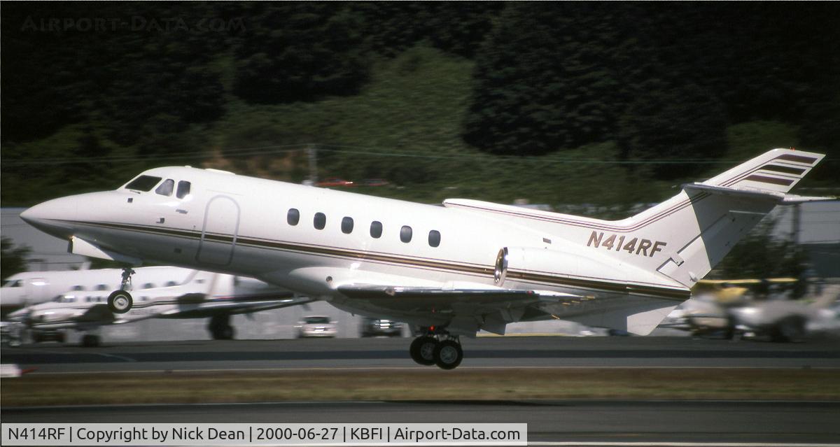 N414RF, British Aerospace HS.125-700A C/N 257060, KBFI