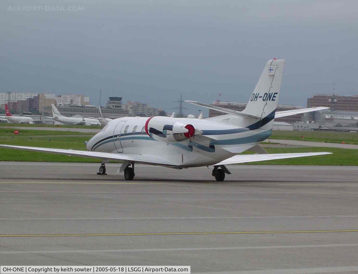 OH-ONE, 2001 Cessna 560XL Citation Excel C/N 560-5157, Visitor for the EBACE show