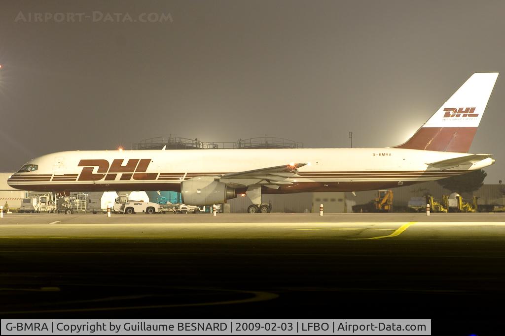 G-BMRA, 1987 Boeing 757-236/SF C/N 23710, Pushback, first time I catch her !