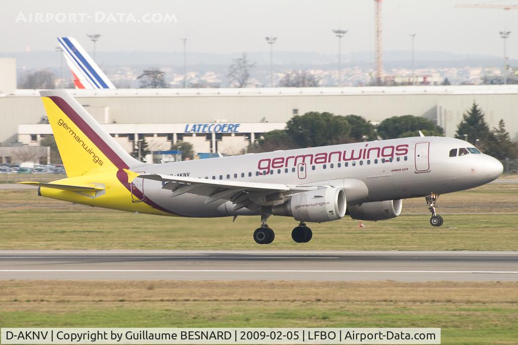 D-AKNV, 2005 Airbus A319-112 C/N 2632, Landing  14R