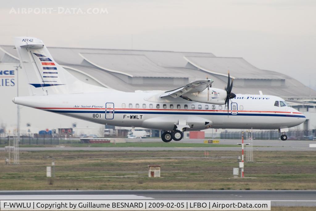 F-WWLU, 1992 ATR 42-320 C/N 295, Landing 14R