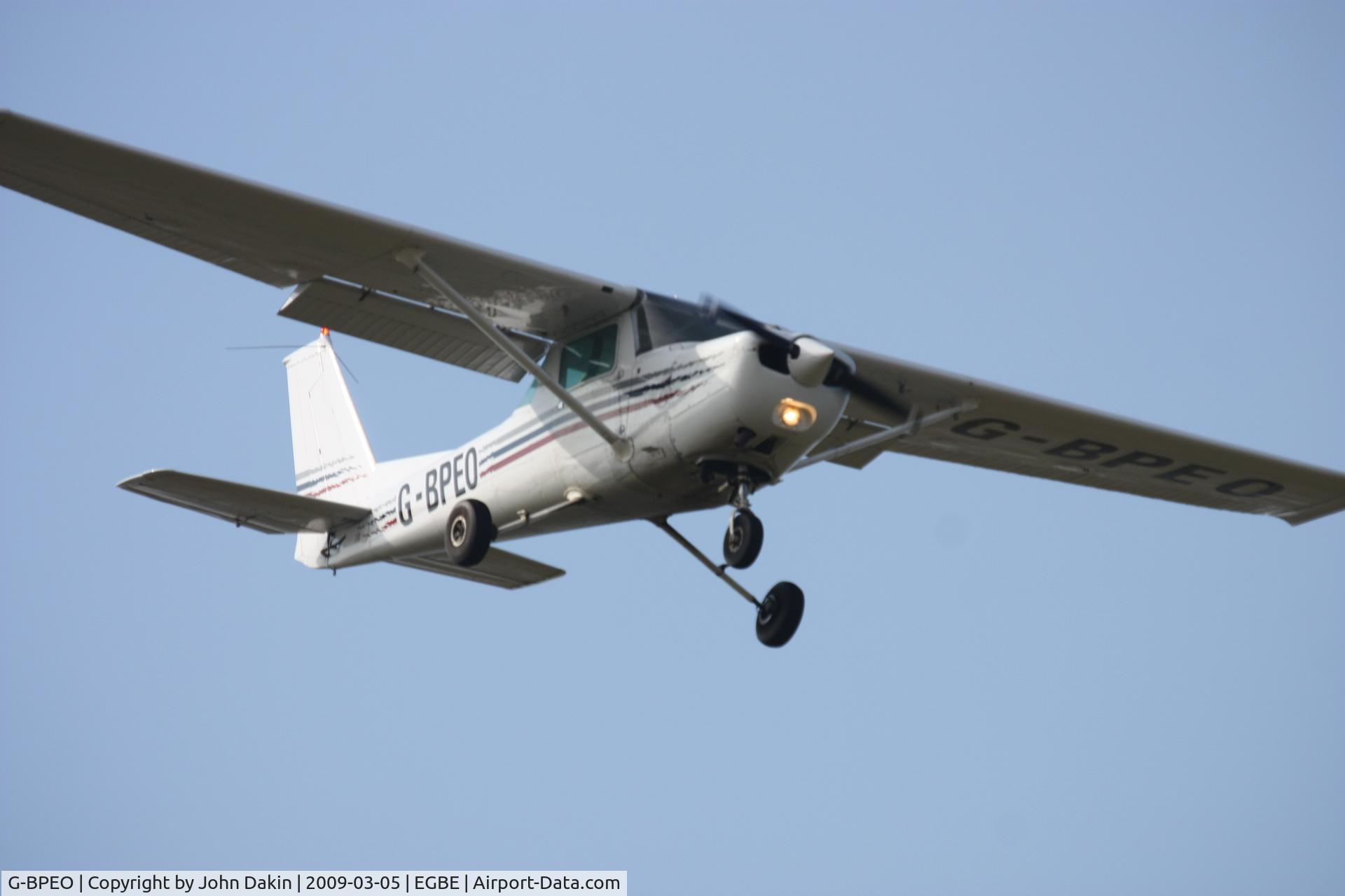 G-BPEO, 1980 Cessna 152 C/N 152-83775, Coventry Airport