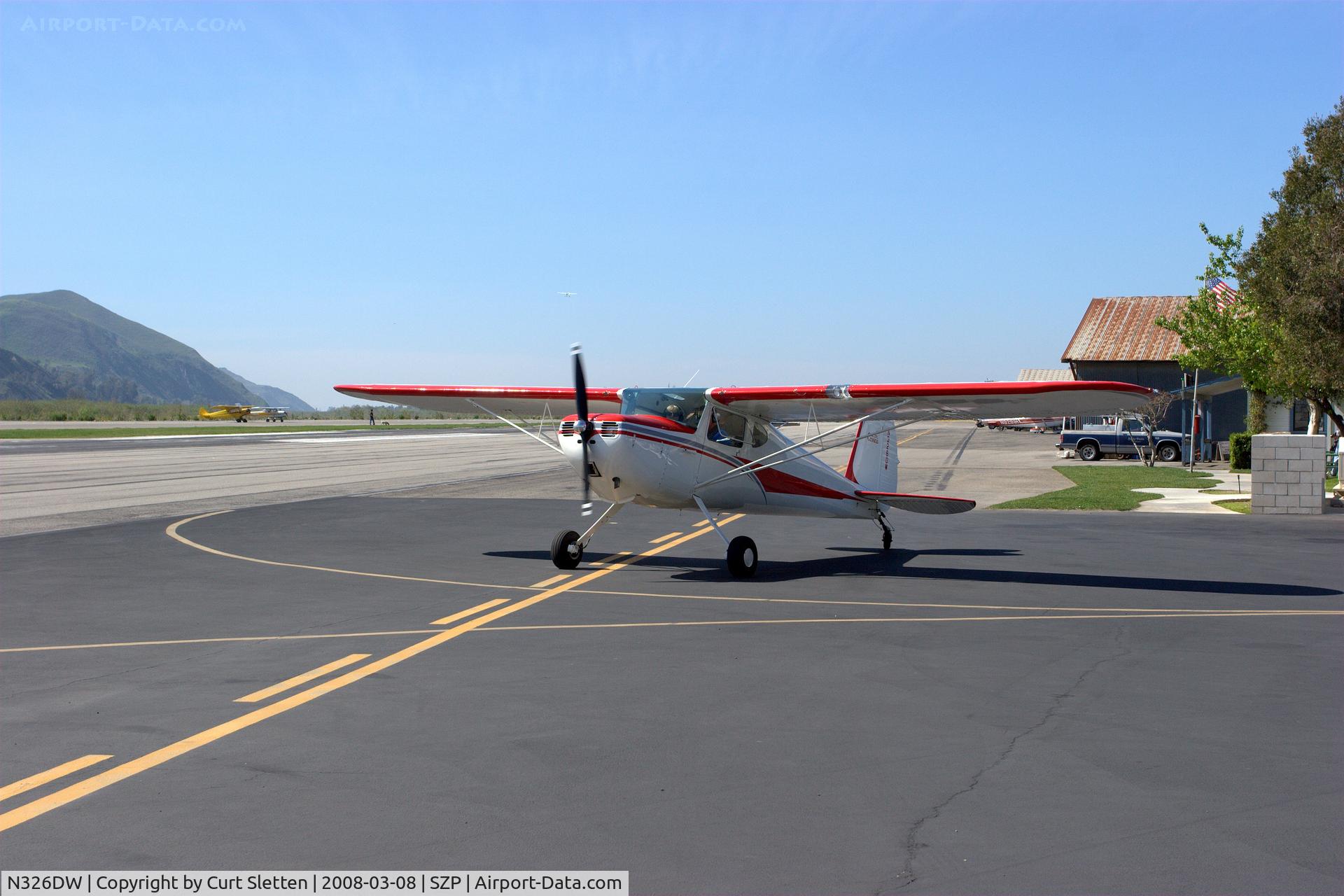 N326DW, 1946 Cessna 140 C/N 11220, Cessna 140 at Santa Paula, CA