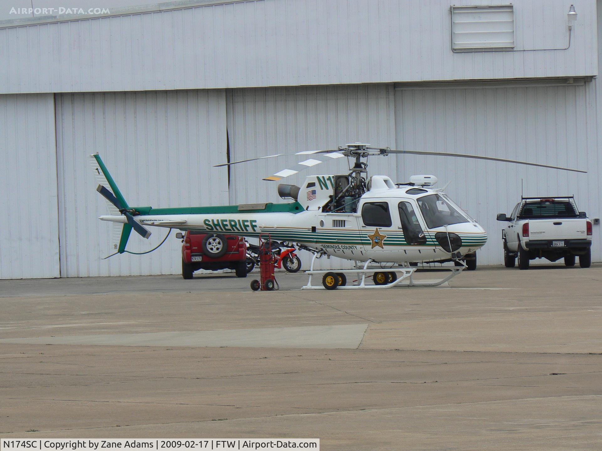 N174SC, 2006 Eurocopter AS-350B-3 Ecureuil Ecureuil C/N 4184, Seminole County Sheriff helo at Meacham Field