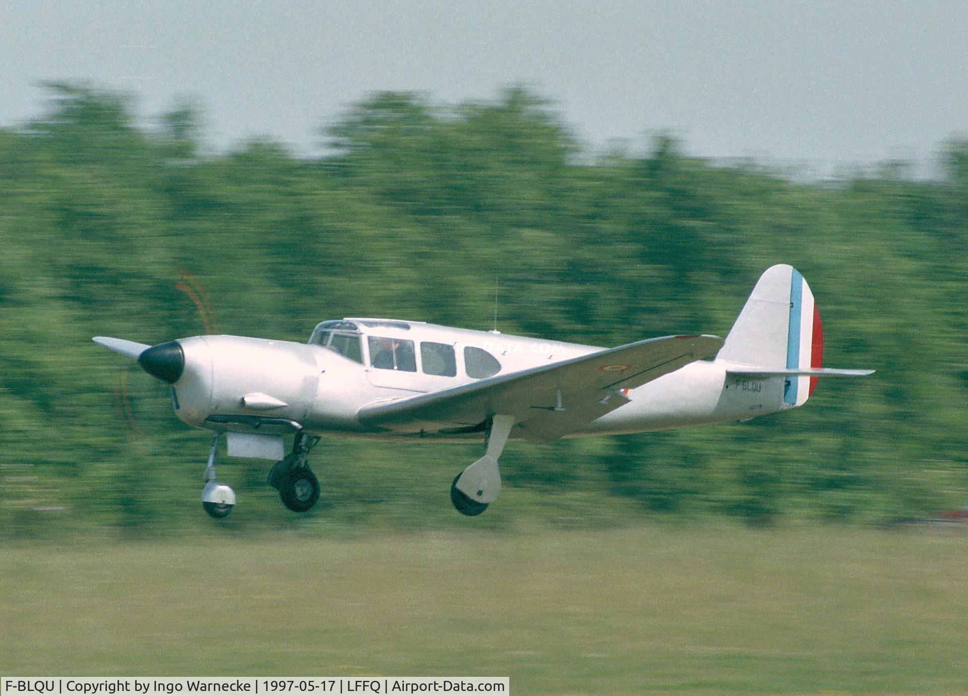F-BLQU, 1948 Nord 1101 Noralpha C/N 136, Nord (SNCAN) N.1101 Noralpha at the Meeting Aerien 1997, La-Ferte-Alais, Cerny