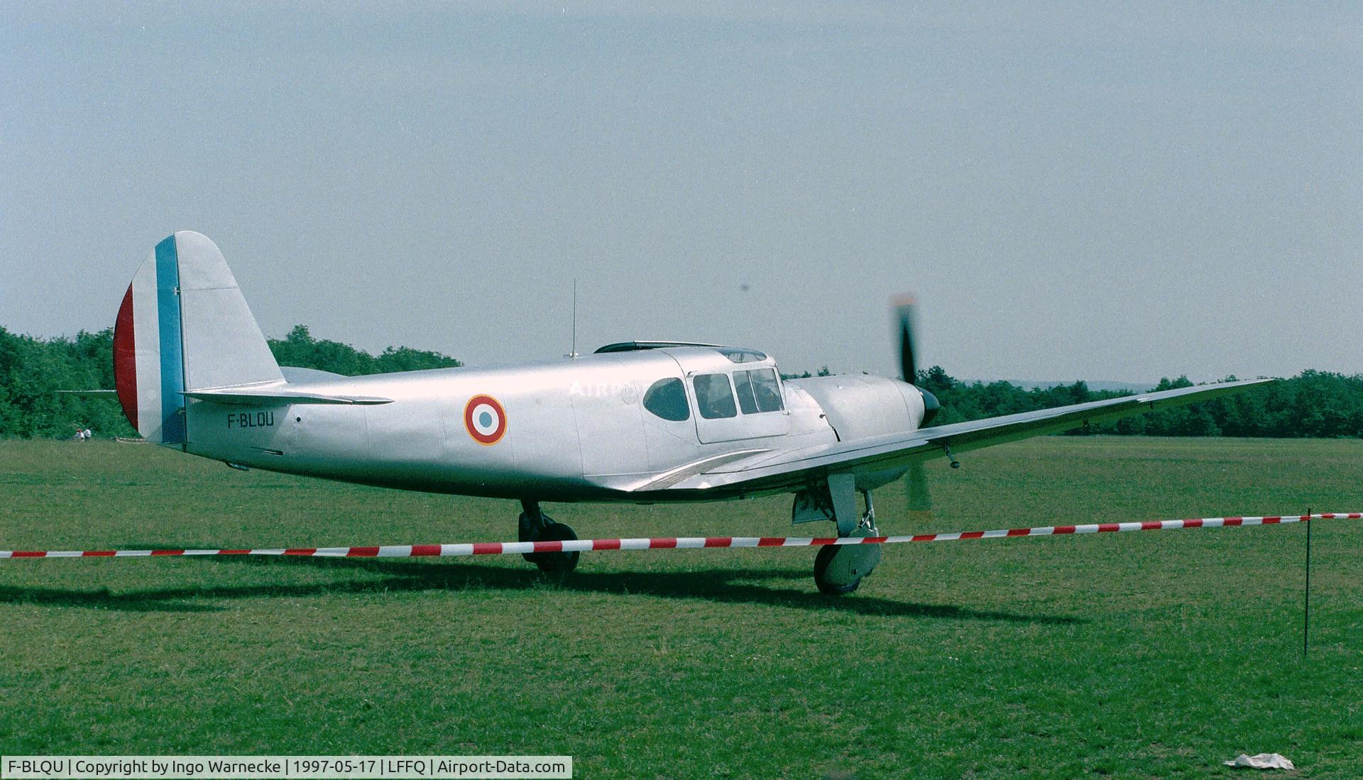 F-BLQU, 1948 Nord 1101 Noralpha C/N 136, Nord (SNCAN) N.1101 Noralpha at the Meeting Aerien 1997, La-Ferte-Alais, Cerny