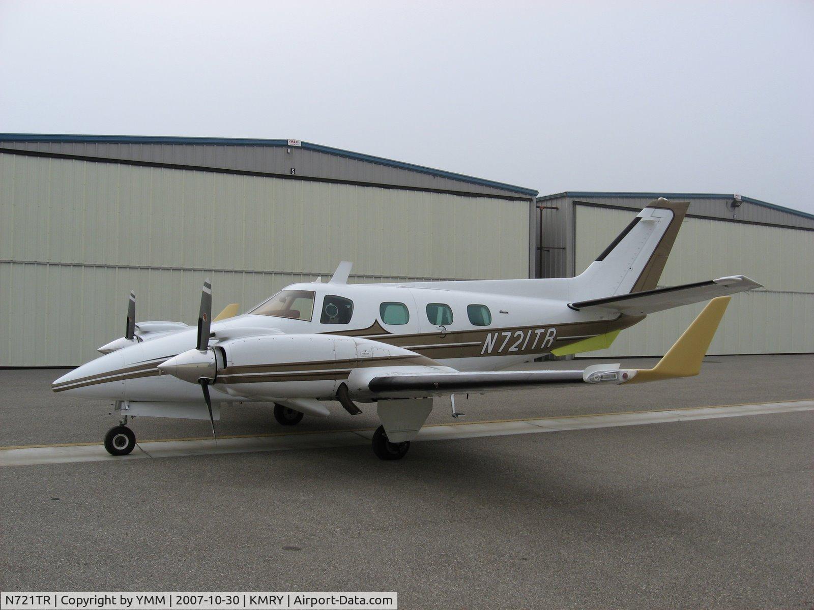 N721TR, 1981 Beech B-60 Duke C/N P-571, Winglets and Strakes added