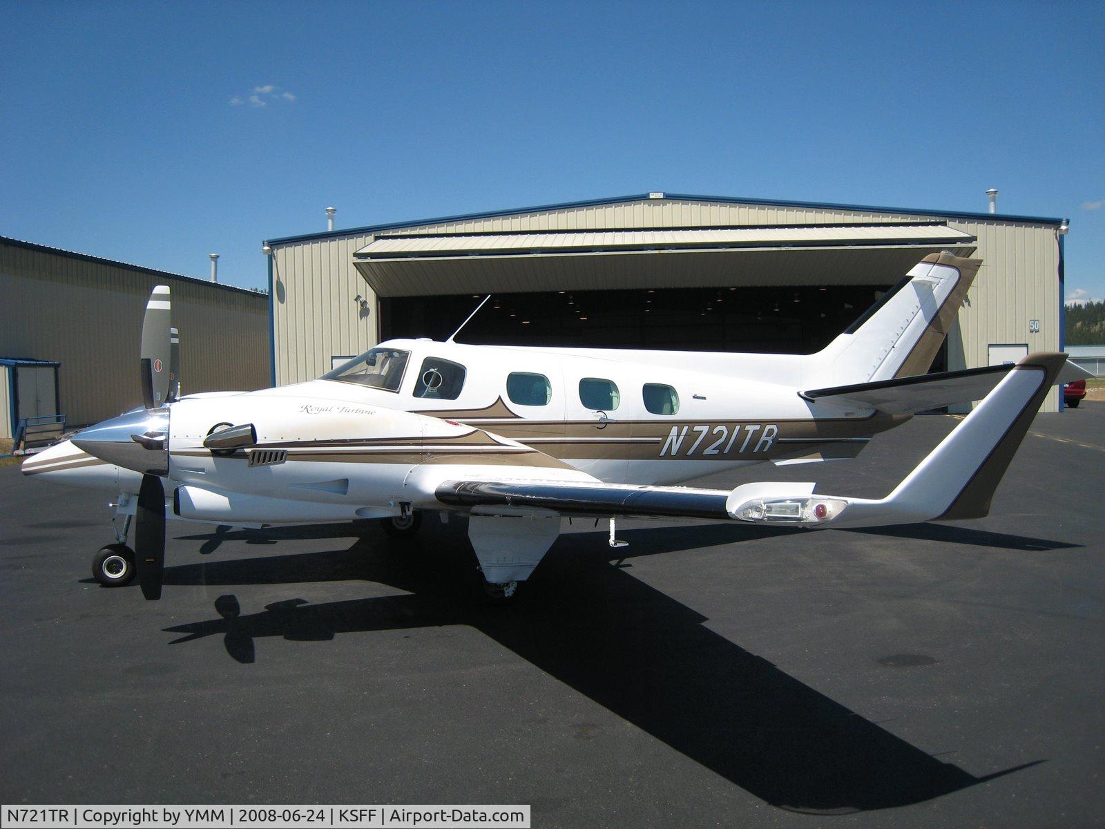N721TR, 1981 Beech B-60 Duke C/N P-571, PT6A-35 Engine Conversion