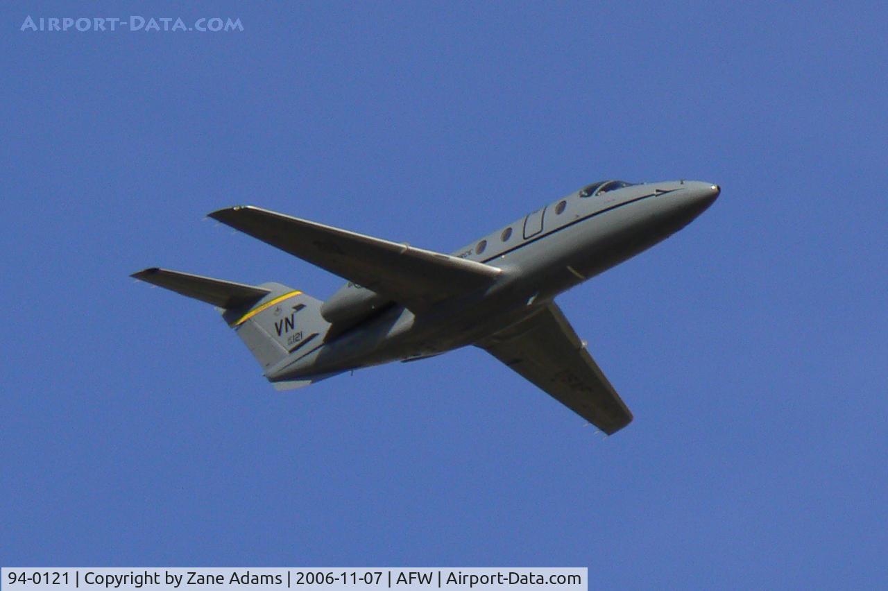 94-0121, 1994 Raytheon T-1A Jayhawk C/N TT-121, Departing Alliance Fort Worth