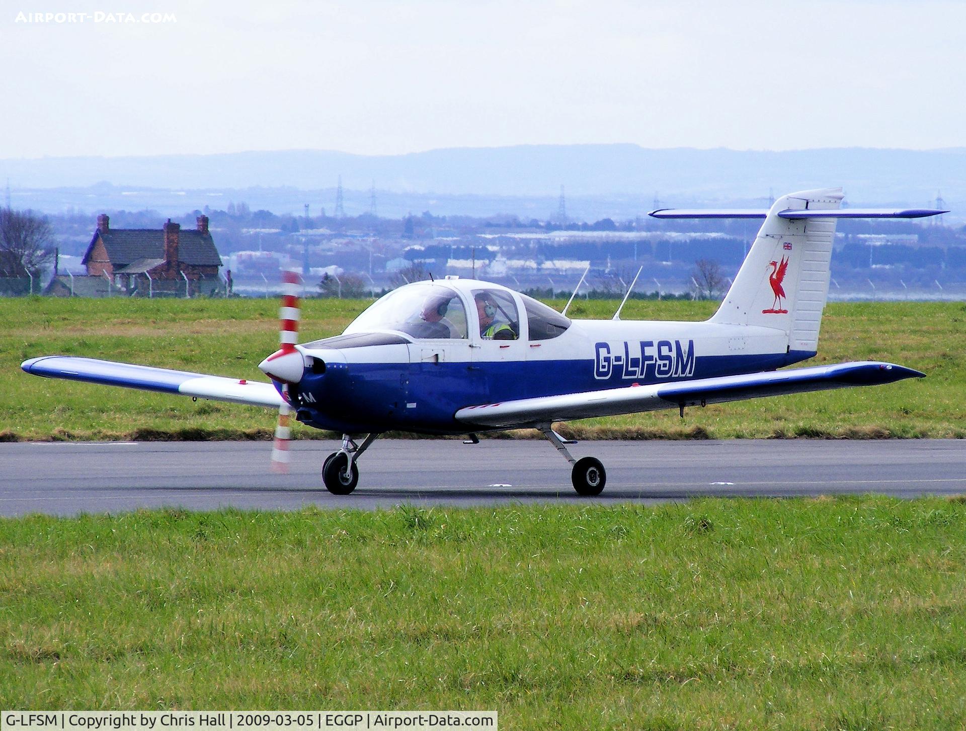 G-LFSM, 1978 Piper PA-38-112 Tomahawk Tomahawk C/N 38-78A0449, Liverpool Flying School