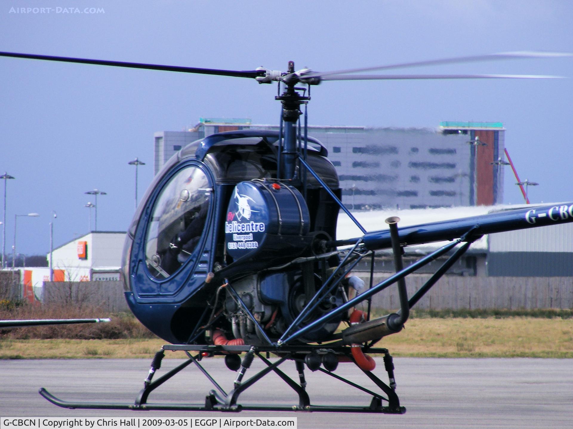 G-CBCN, 2001 Schweizer 269C-1 C/N 0129, Liverpool Flying School