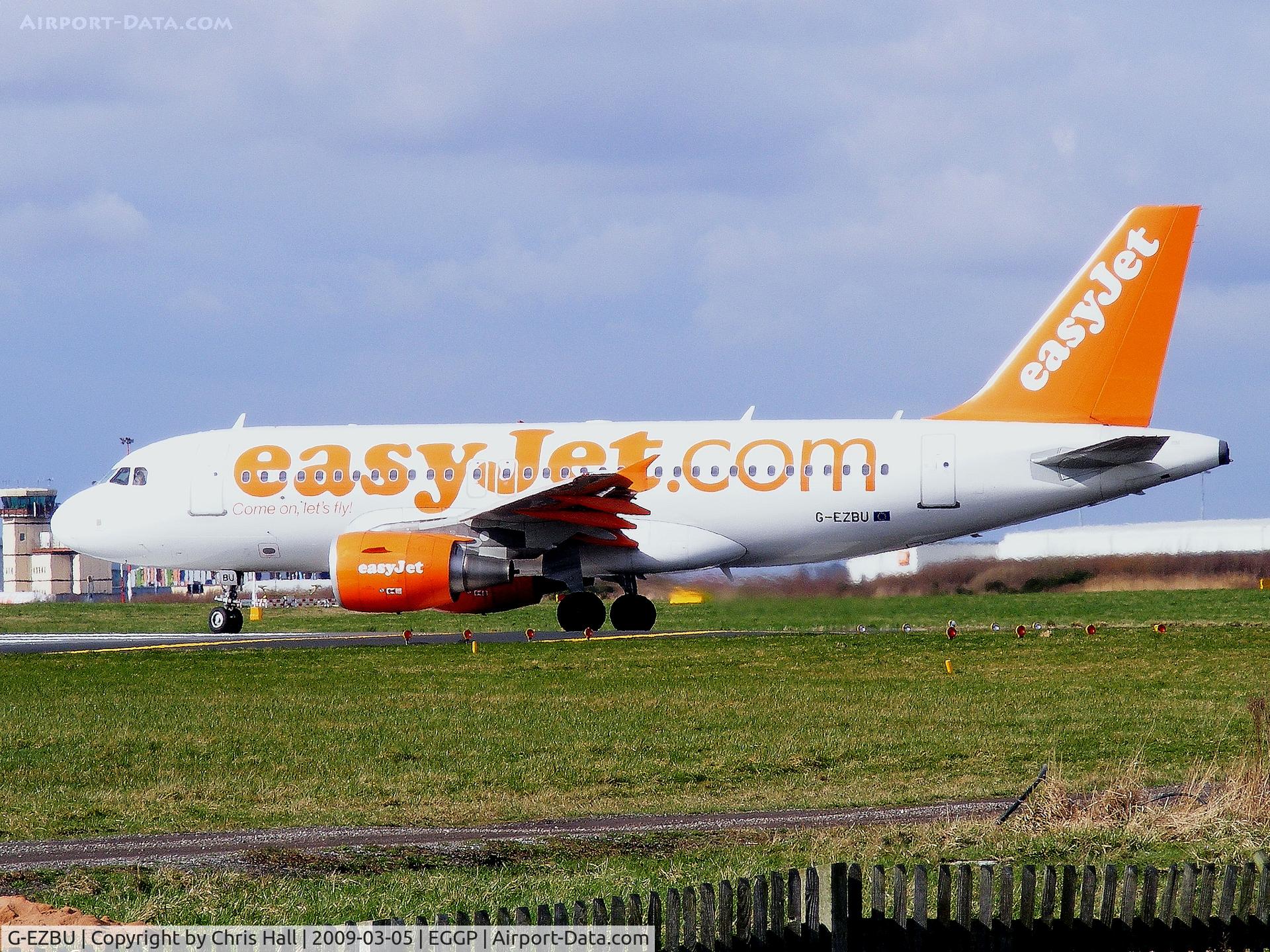 G-EZBU, 2007 Airbus A319-111 C/N 3118, easyJet