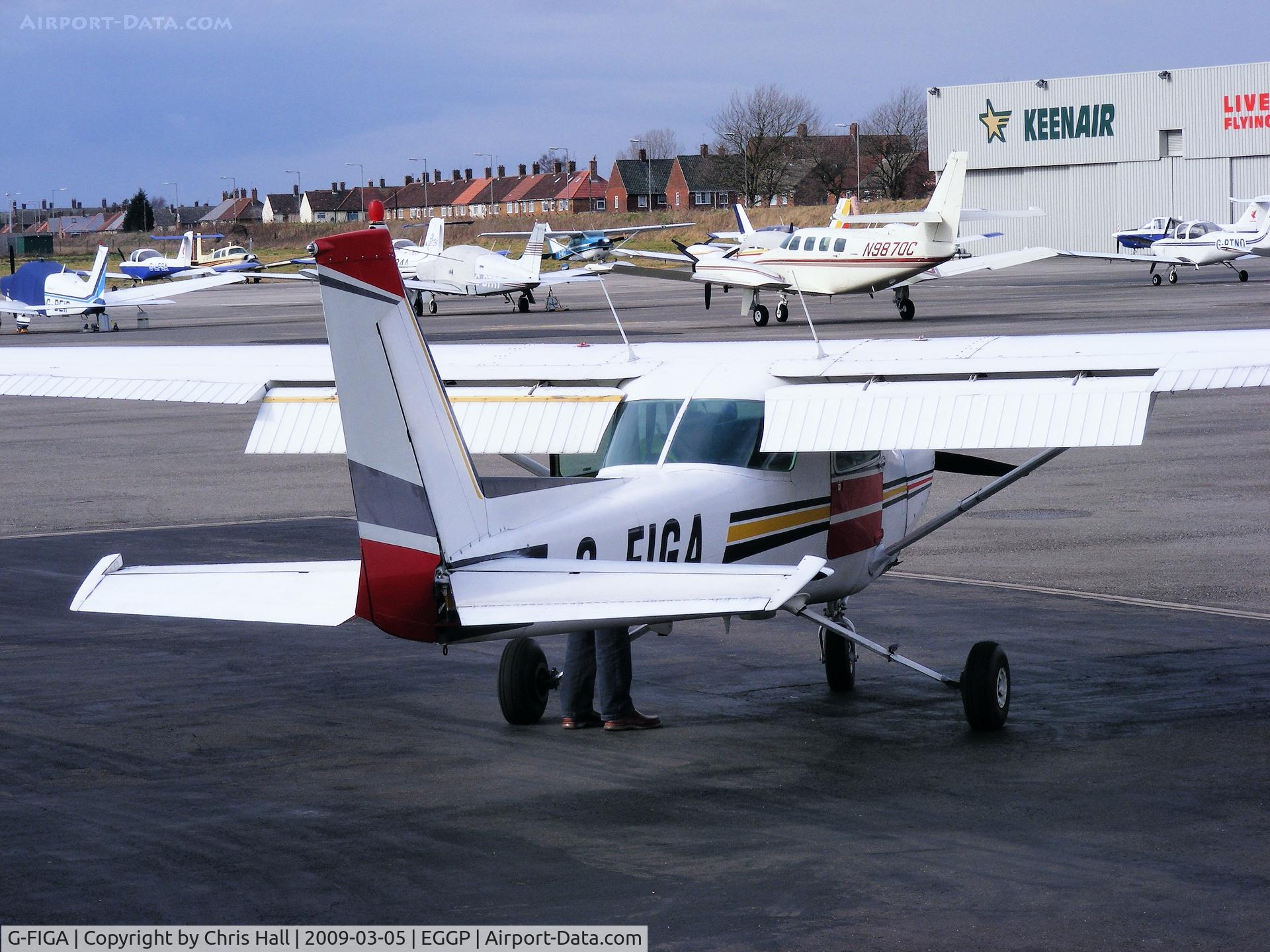 G-FIGA, 1980 Cessna 152 C/N 152-84644, CENTRAL AIRCRAFT LEASING LTD, Previous ID: N6243M