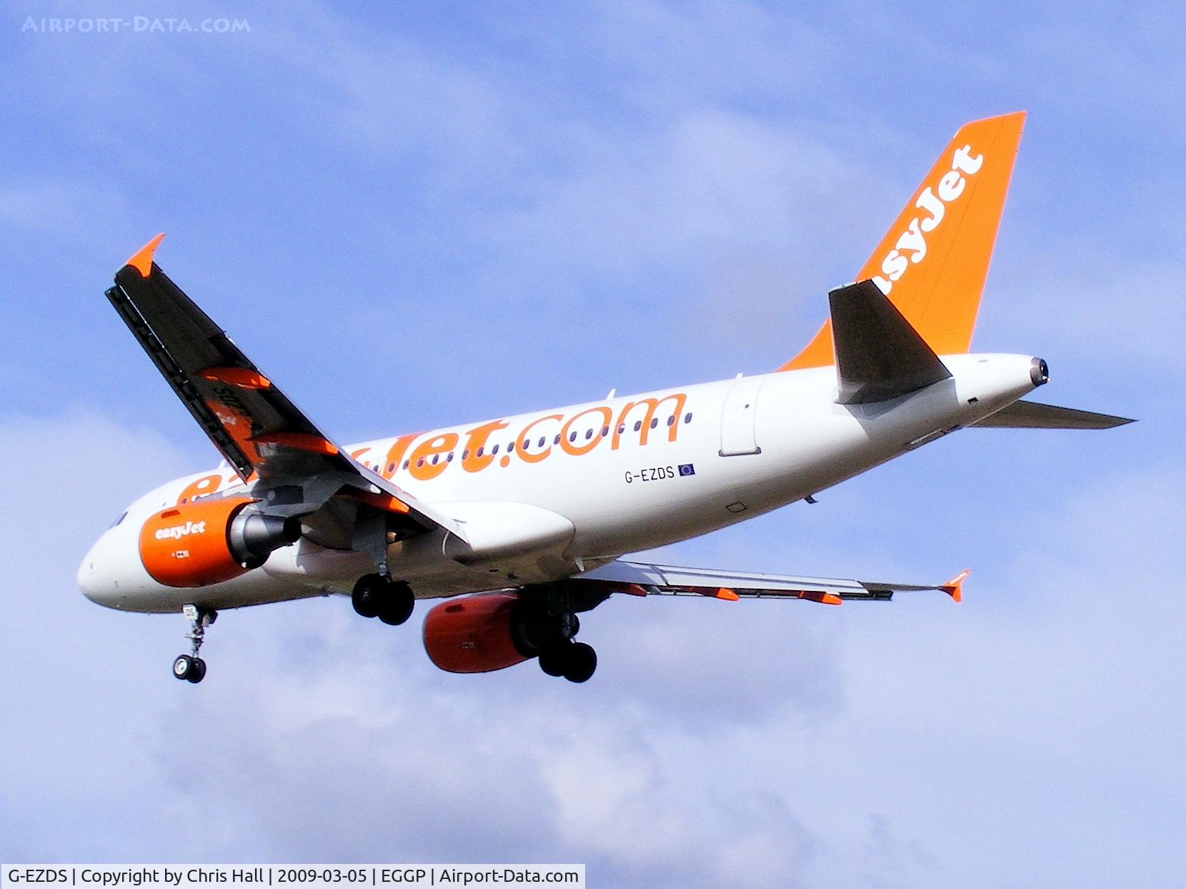 G-EZDS, 2008 Airbus A319-111 C/N 3702, Easyjet