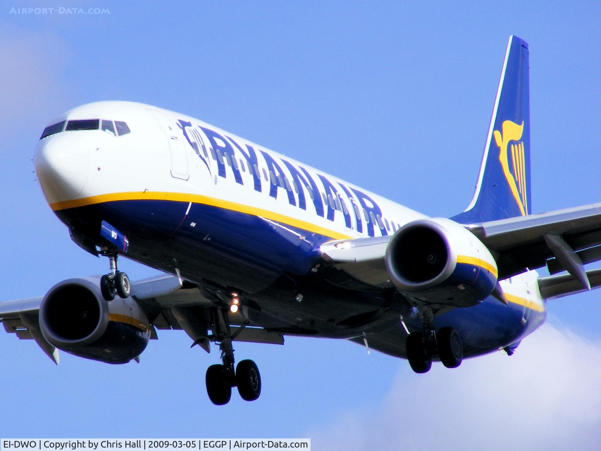EI-DWO, 2007 Boeing 737-8AS C/N 36079, Ryanair