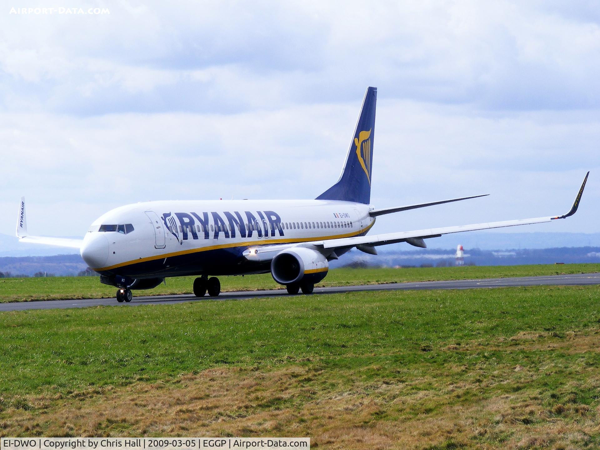 EI-DWO, 2007 Boeing 737-8AS C/N 36079, Ryanair