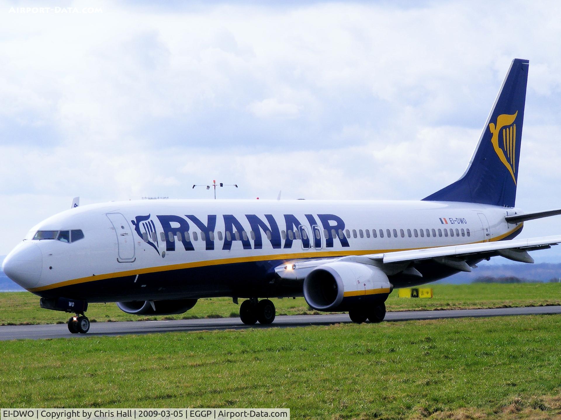 EI-DWO, 2007 Boeing 737-8AS C/N 36079, Ryanair