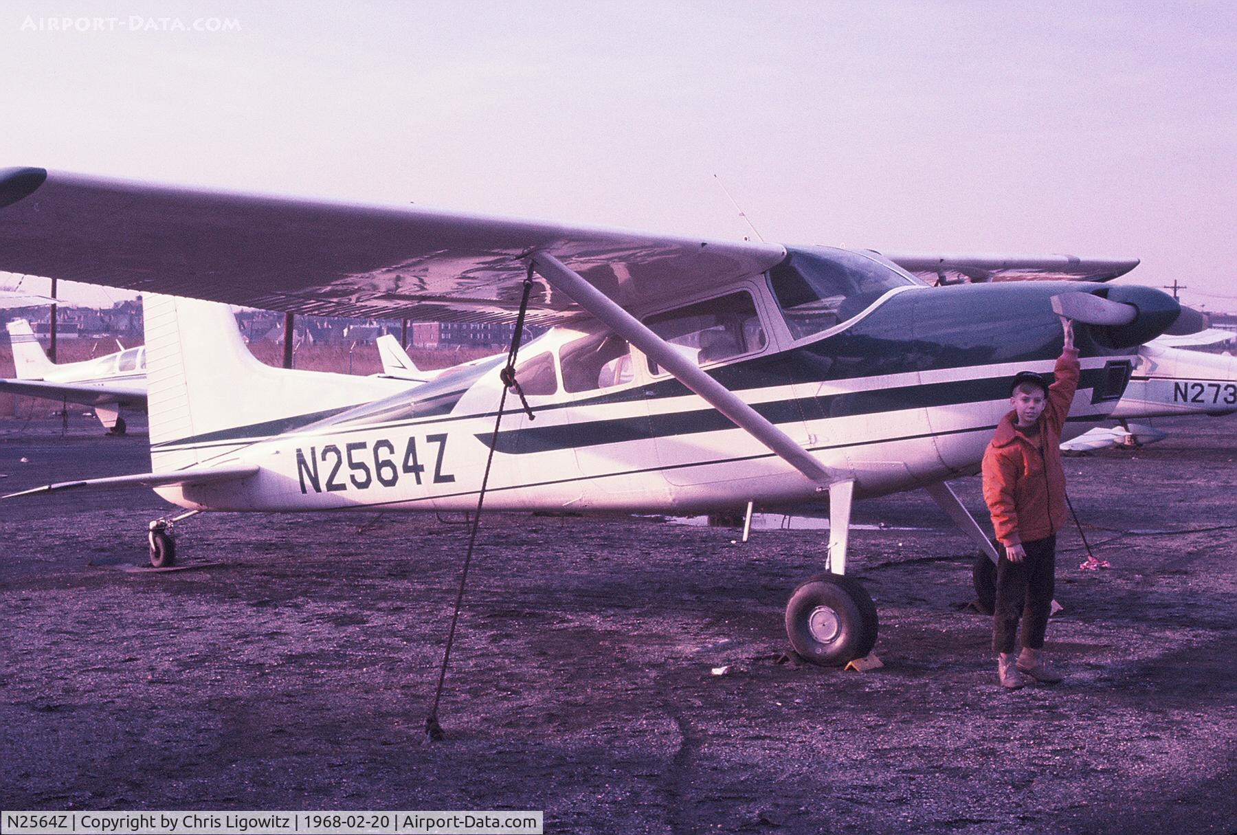 N2564Z, 1963 Cessna 185B Skywagon C/N 185-0564, At Flushing Airport, Queens, NY