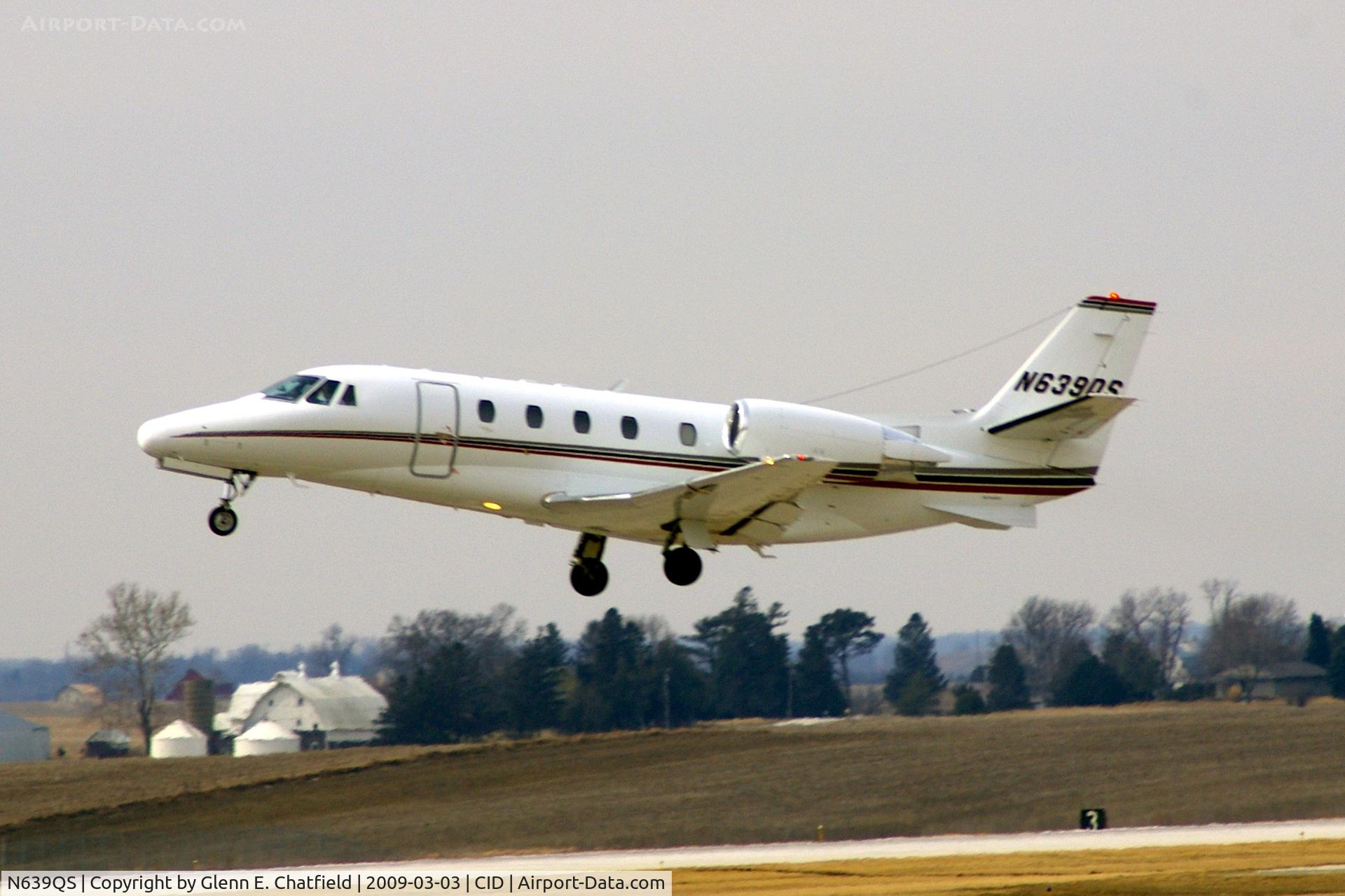 N639QS, 2000 Cessna 560XL C/N 560-5139, Departing runway 13