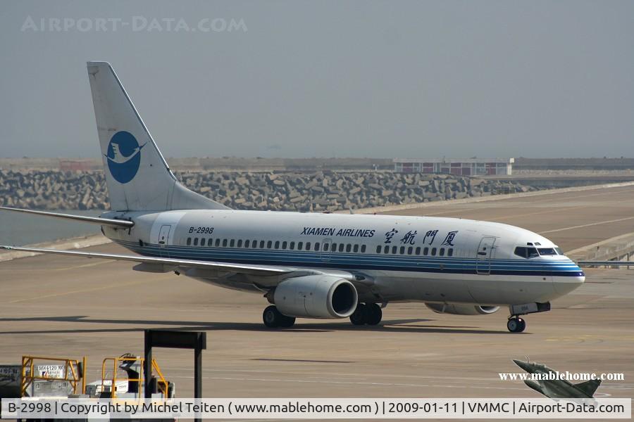 B-2998, 1998 Boeing 737-75C C/N 29042, Xiamen Airlines