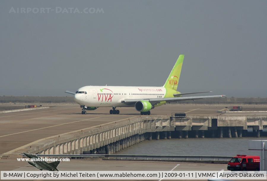 B-MAW, 1990 Boeing 767-38E C/N 24798, Viva Macau