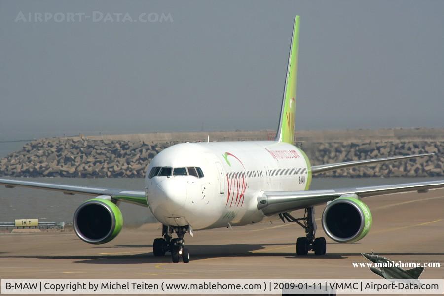 B-MAW, 1990 Boeing 767-38E C/N 24798, Viva Macau
