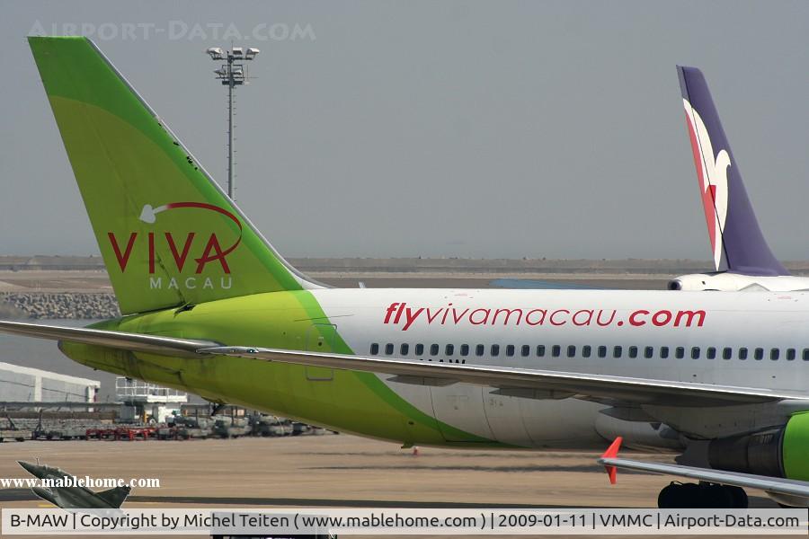 B-MAW, 1990 Boeing 767-38E C/N 24798, Viva Macau