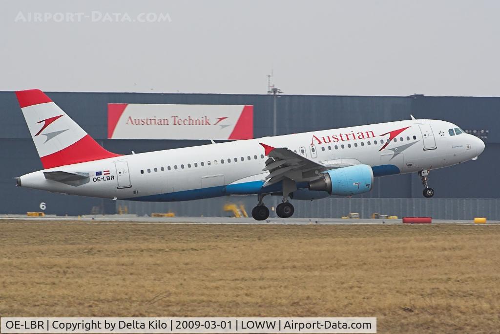 OE-LBR, 2000 Airbus A320-214 C/N 1150, AUSTRIAN AIRLINES
