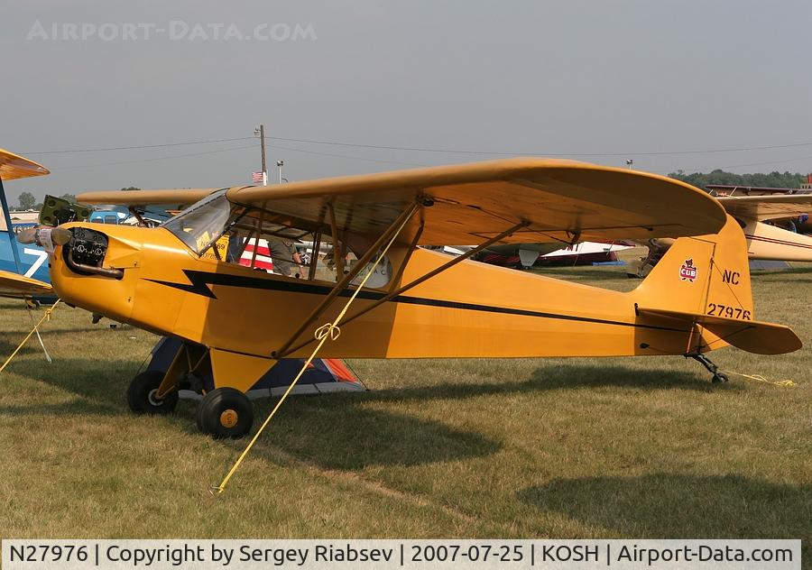 N27976, 1940 Piper J3C-65 Cub C/N 4488, EAA AirVenture 2007