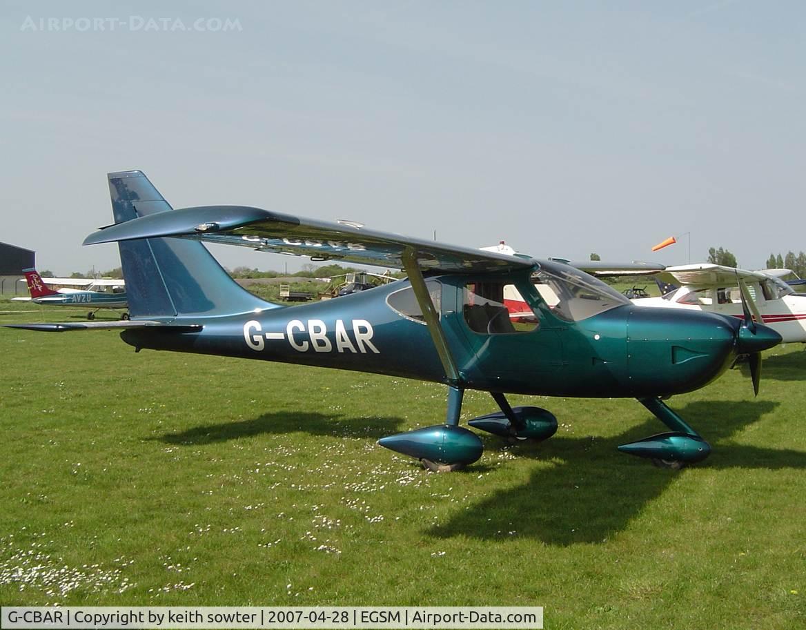 G-CBAR, 2003 Stoddard-Hamilton Glastar C/N PFA 295-13133, Colourful visitor