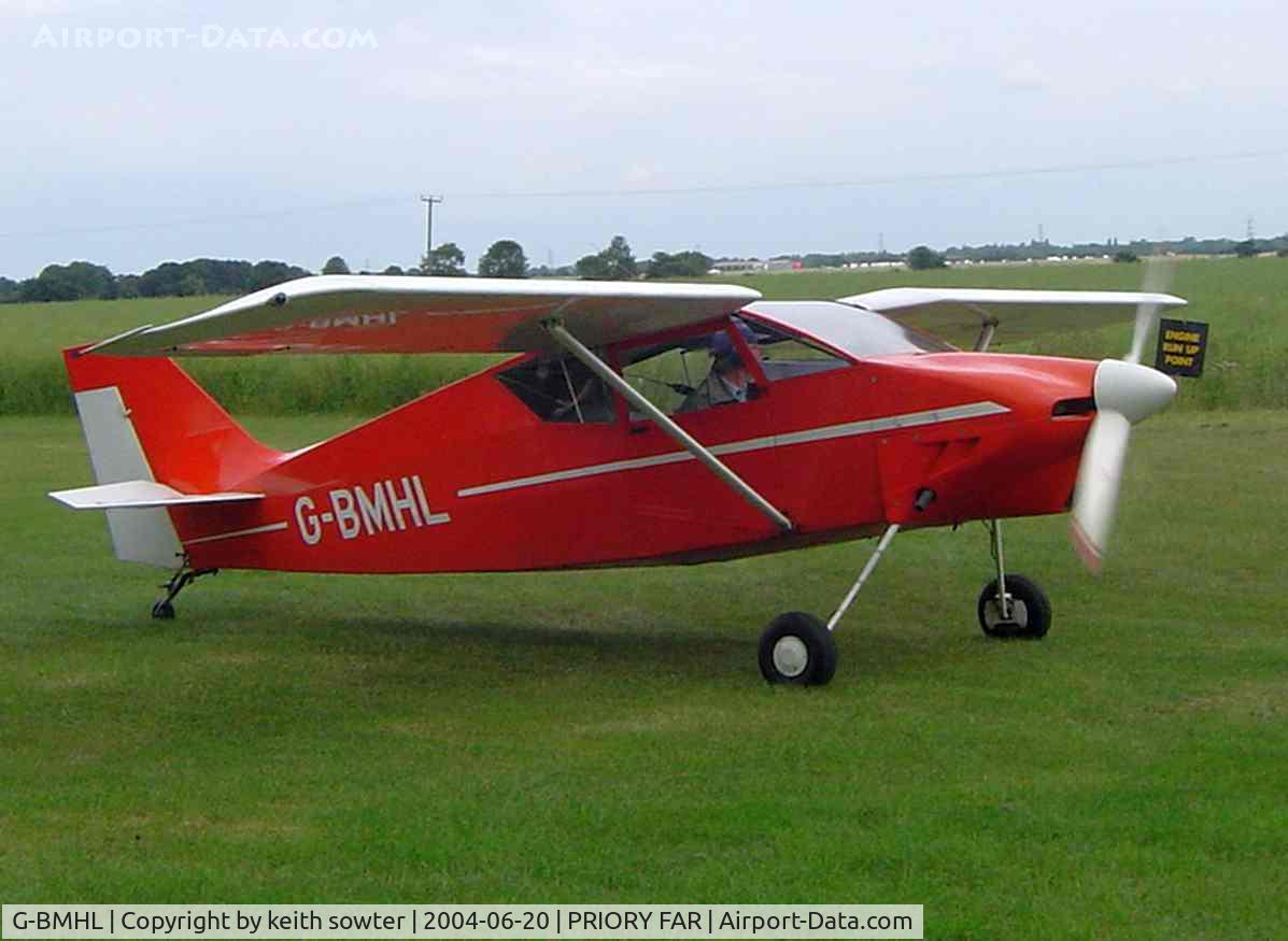 G-BMHL, 1986 Wittman W-8 Tailwind C/N PFA 031-10503, Taxying in