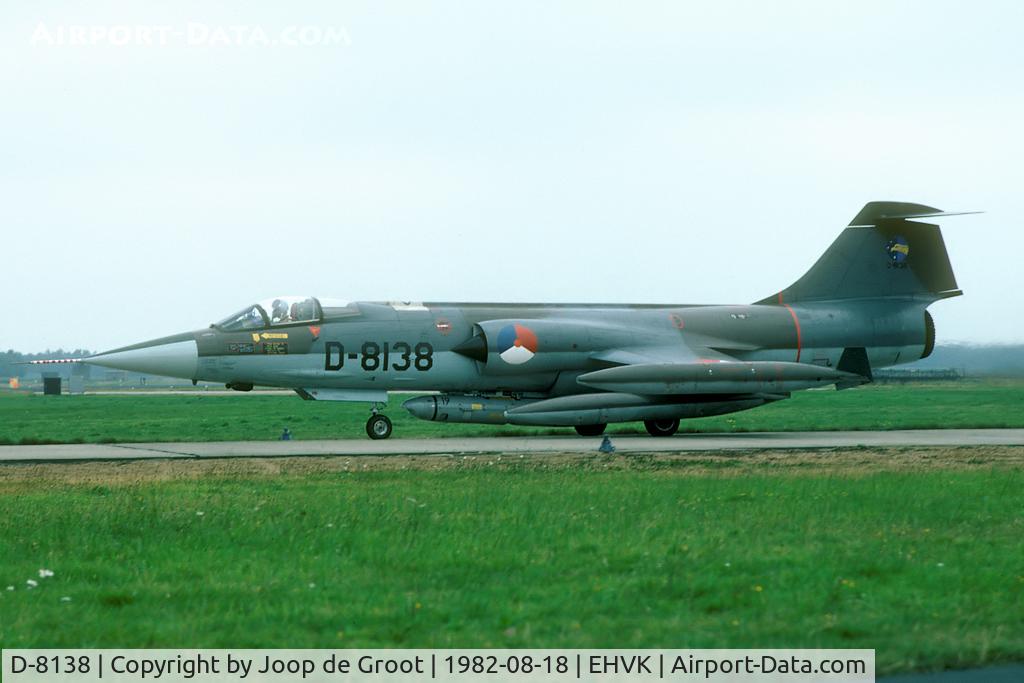 D-8138, Lockheed RF-104G Starfighter C/N 683-8138, Fully loaded recce Starfighter: four tanks and a recce pod.