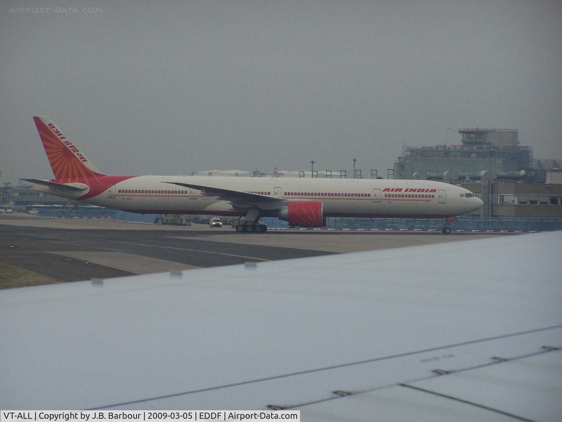VT-ALL, 2007 Boeing 777-337/ER C/N 36310, n/a