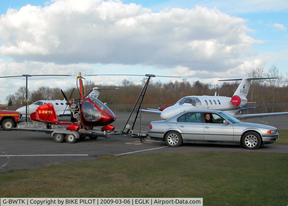 G-BWTK, 1997 RAF 2000 GTX SE C/N PFA G/13-1264, GOING HOME
