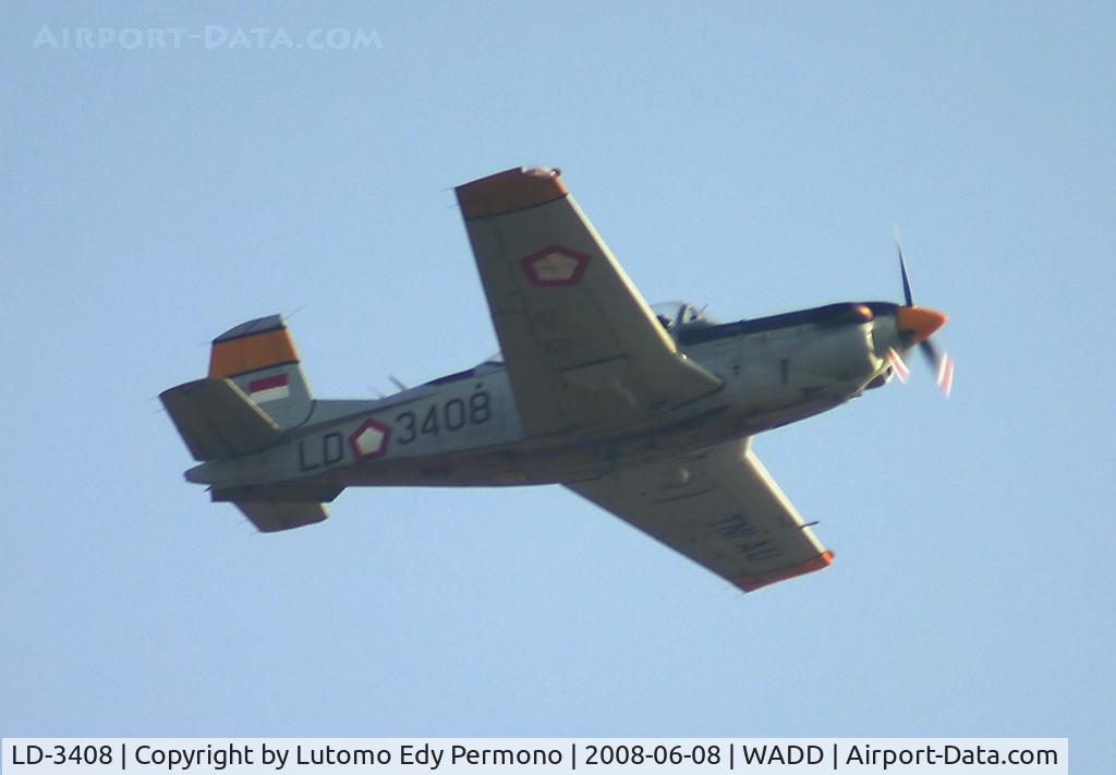 LD-3408, Beech T-34C-1 Turbo Mentor C/N GM-56, Indonesian Air Force