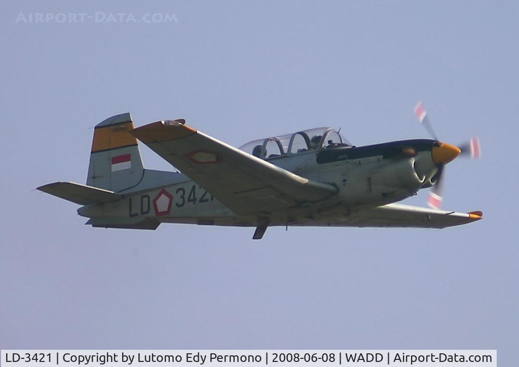 LD-3421, Beech T-34C-1 Turbo Mentor C/N GM-94, Indonesian Air Force