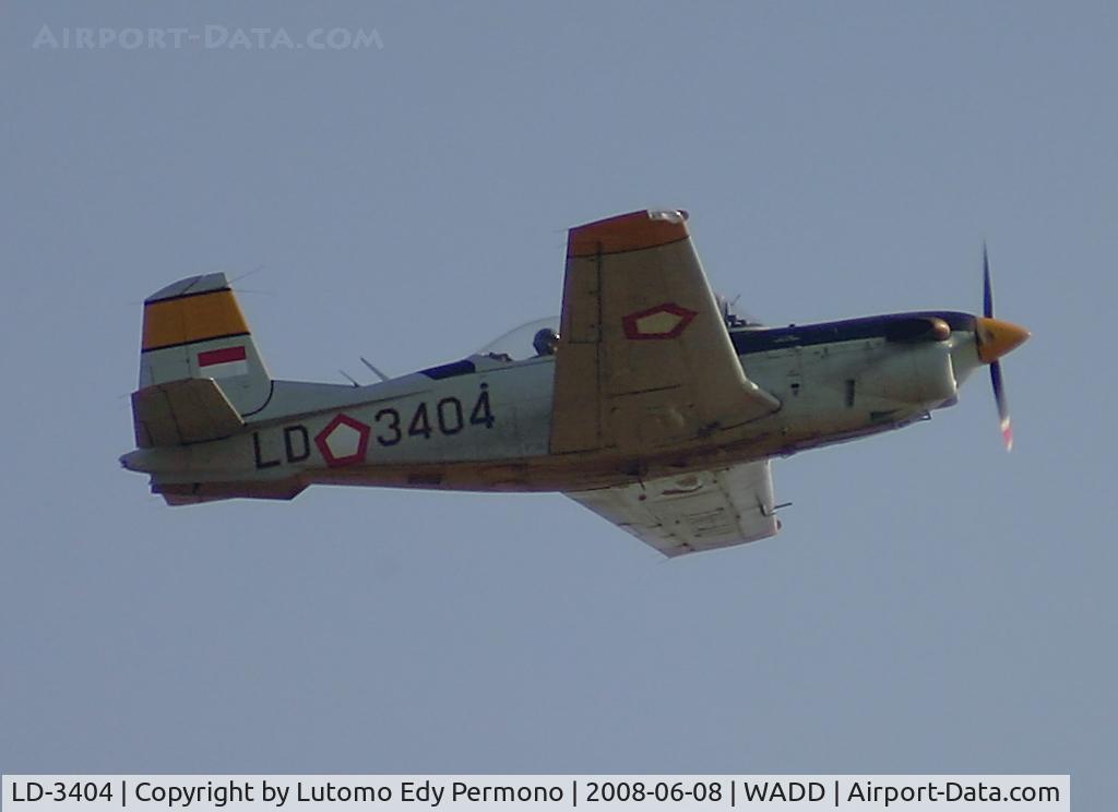 LD-3404, 1978 Beech T-34C-1 Turbo Mentor C/N GM-52, Indonesian Air Force