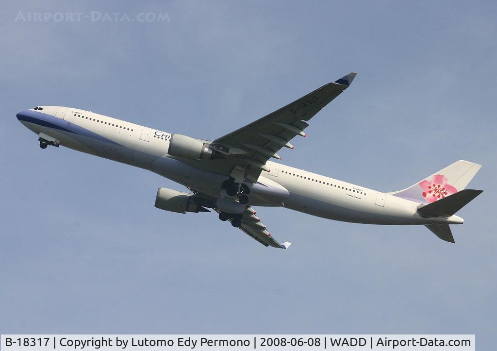 B-18317, 2007 Airbus A330-302 C/N 861, China Airlines