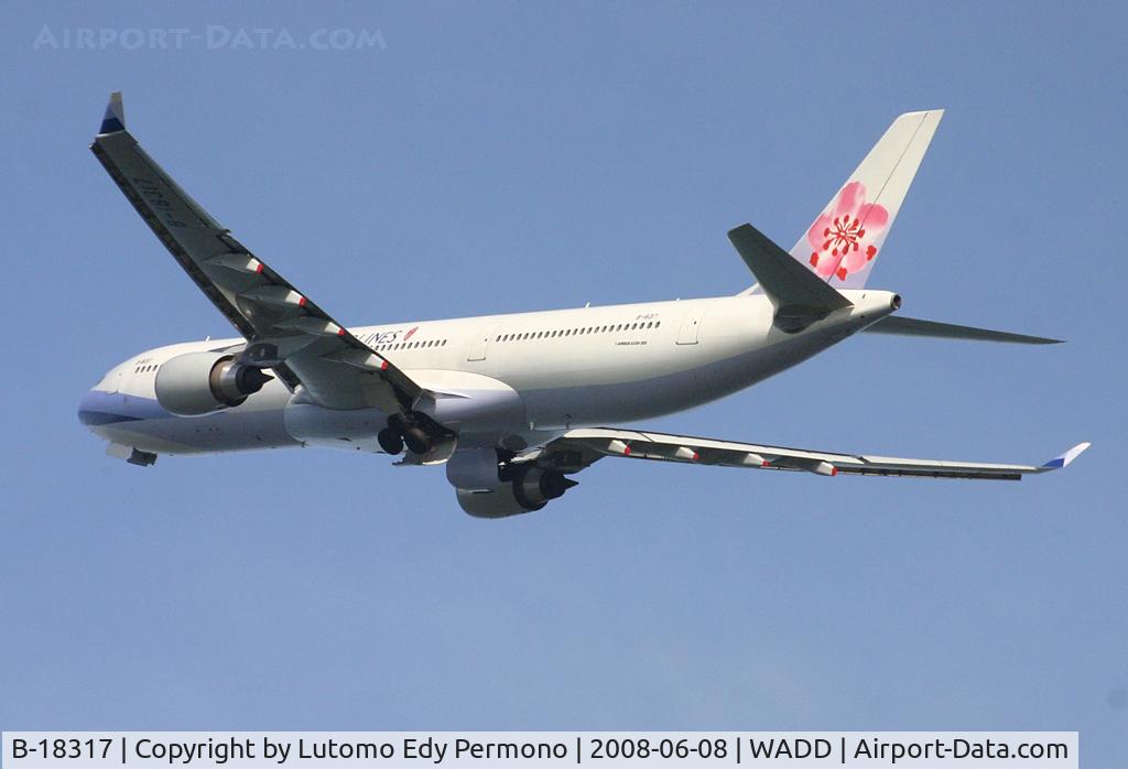 B-18317, 2007 Airbus A330-302 C/N 861, China Airlines
